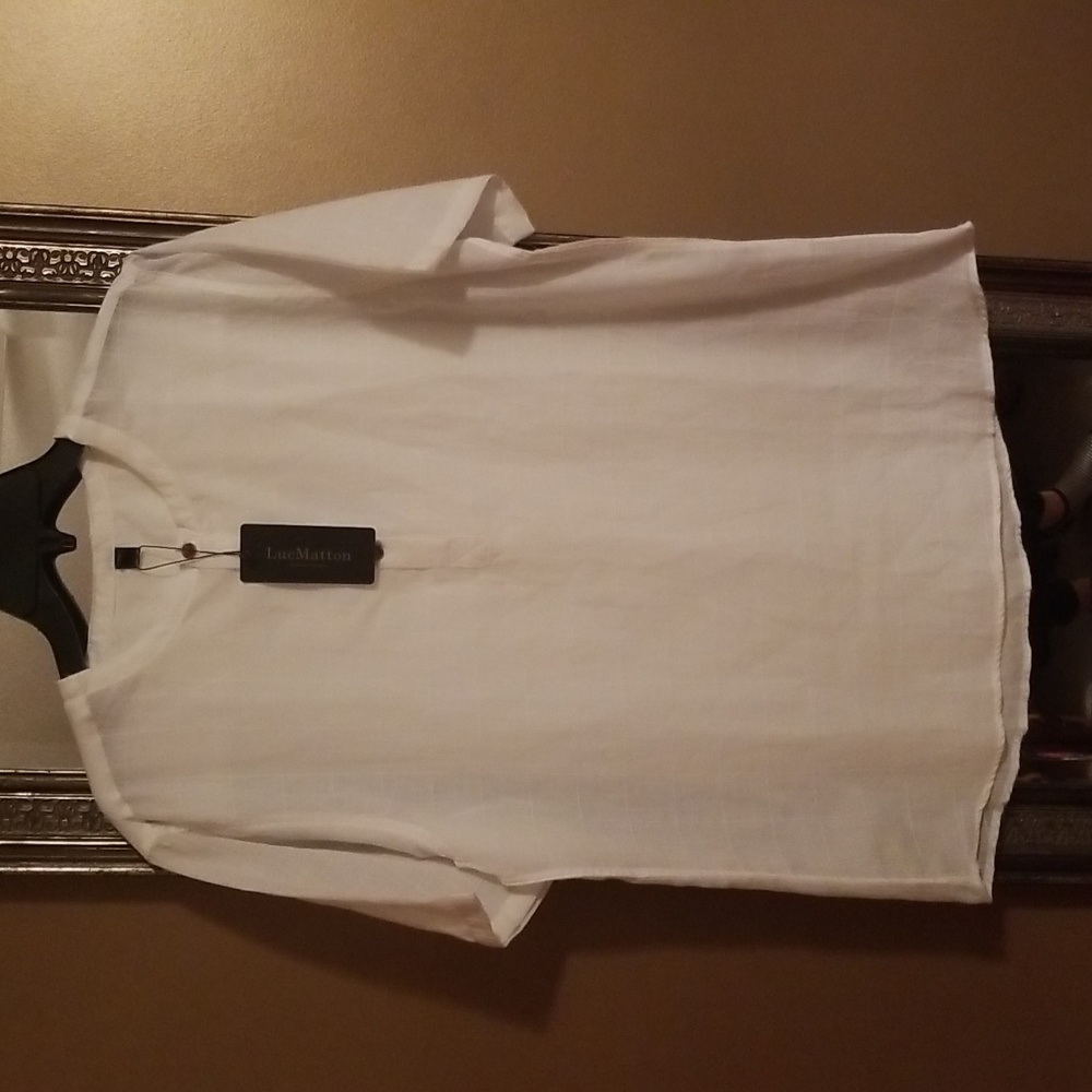 LucMatton Men's summer top Sz. M NWT
